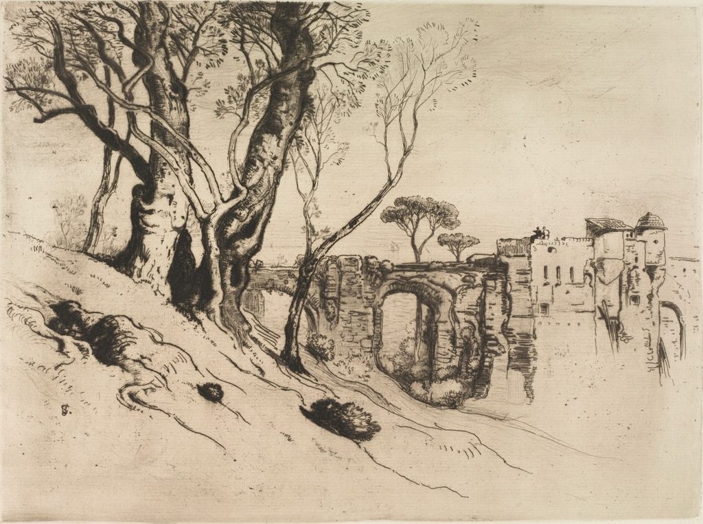 Olive Trees of the Riviera by Samuel Colman (American, 1832–1920)