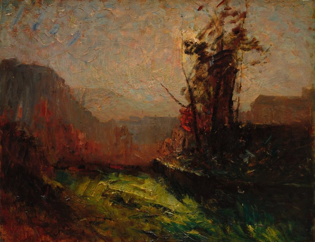 Crémieu, Seen from Chaillonnette by François-Auguste Ravier (French, 1814–1895)