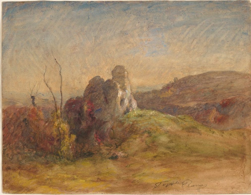Landscape by François-Auguste Ravier (French, 1814–1895)
