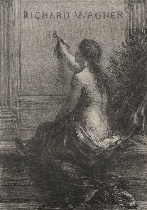 Immortality by Henri Fantin-Latour (French, 1836–1904)