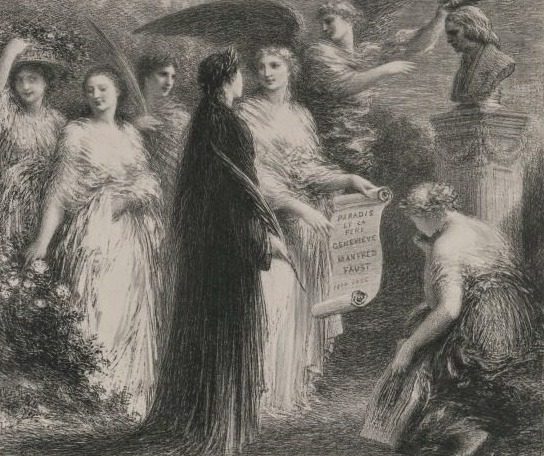 To Robert Schumann by Henri Fantin-Latour (French, 1836–1904)
