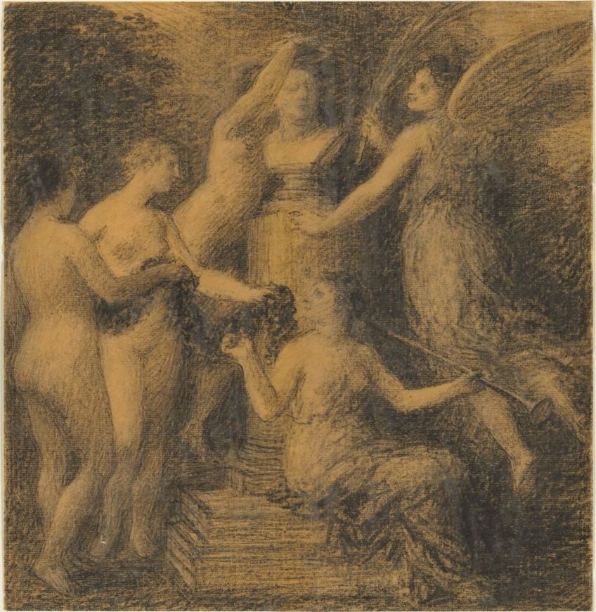 Homage to Rossini by Henri Fantin-Latour (French, 1836–1904)