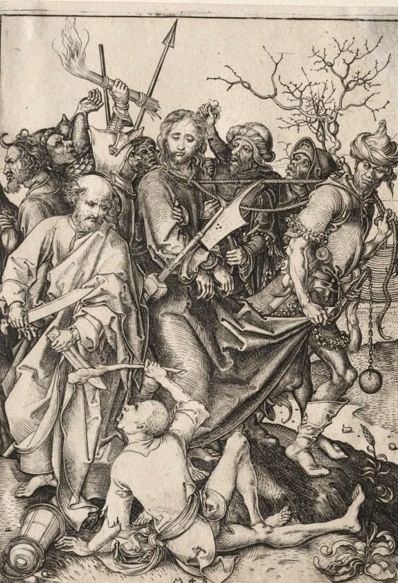 The Passion: Christ Taken Captive by Martin Schongauer (German, c. 1450–1491)
