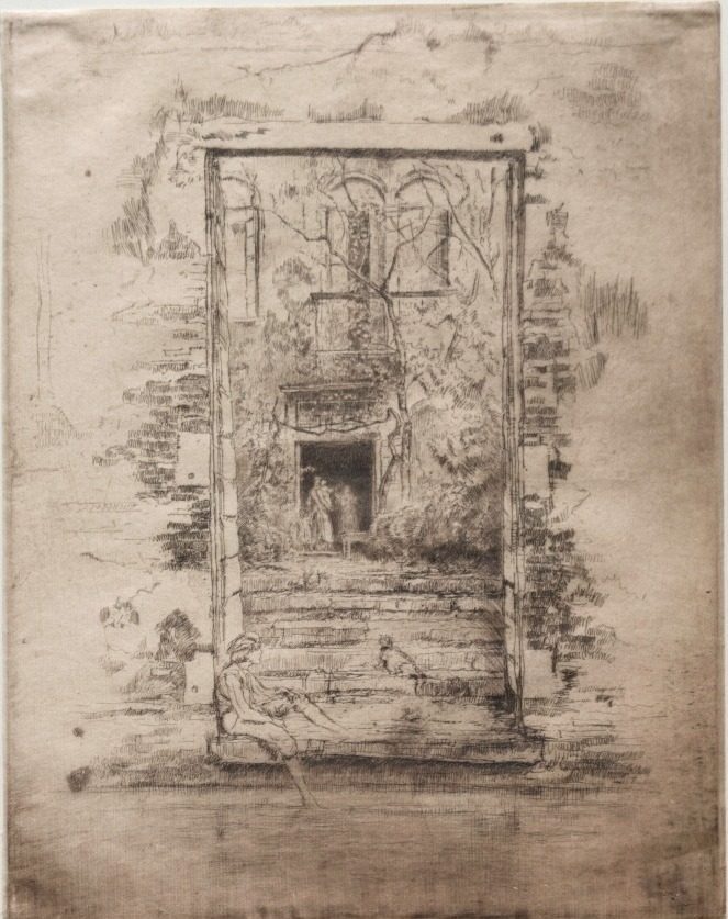 The Garden by James McNeill Whistler (American, 1834–1903)