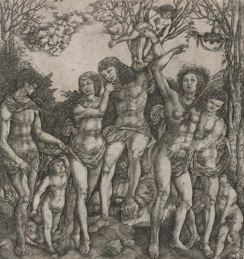 Allegory of Carnal Love by Cristofano Robetta (Italian, 1462–1534)