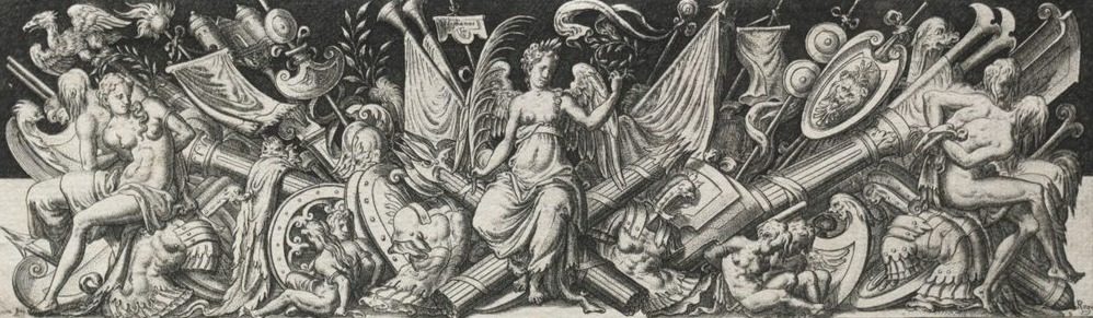 Combats and Triumphs by Etienne Delaune (French, 1518/19-c. 1583)