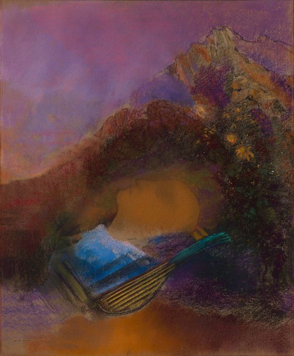 Orpheus by Odilon Redon (French, 1840–1916)