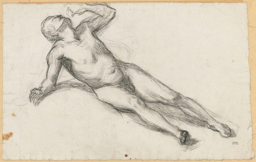 Study for The War by Pierre Puvis de Chavannes (French, 1824–1898)