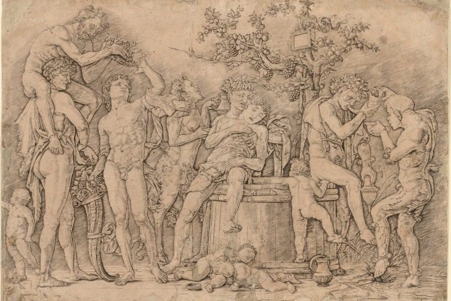Bacchanal with a Wine Vat by Andrea Mantegna (Italian, about 1431–1506)