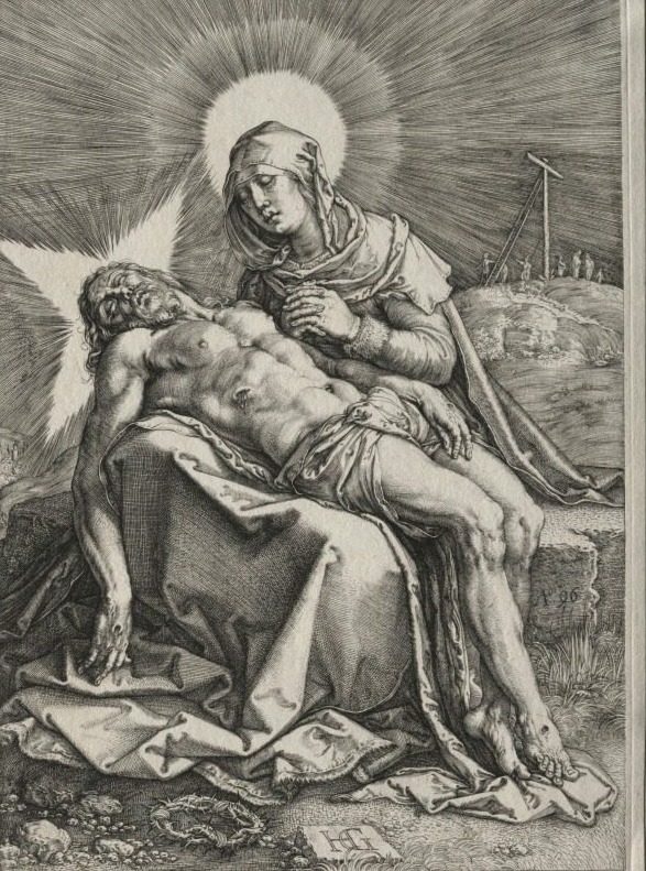 Pietà by Hendrick Goltzius (Dutch, 1558–1617)