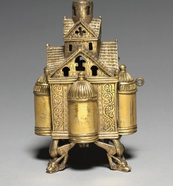 Incense Burner and Stand for an Altar Cross