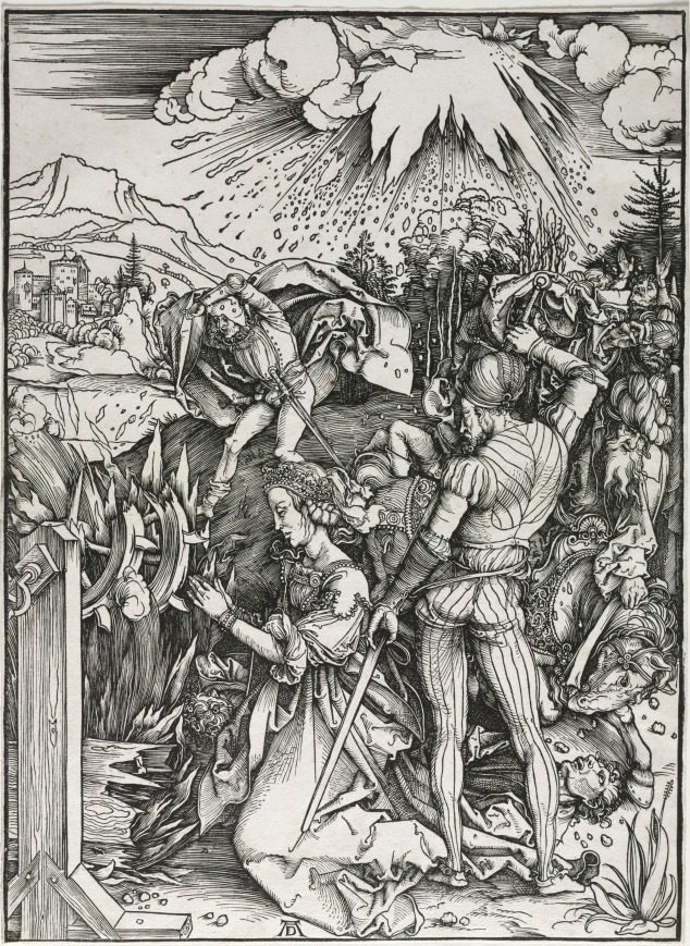 The Martyrdom of Saint Catherine of Alexandria by Albrecht Dürer (German, 1471–1528)