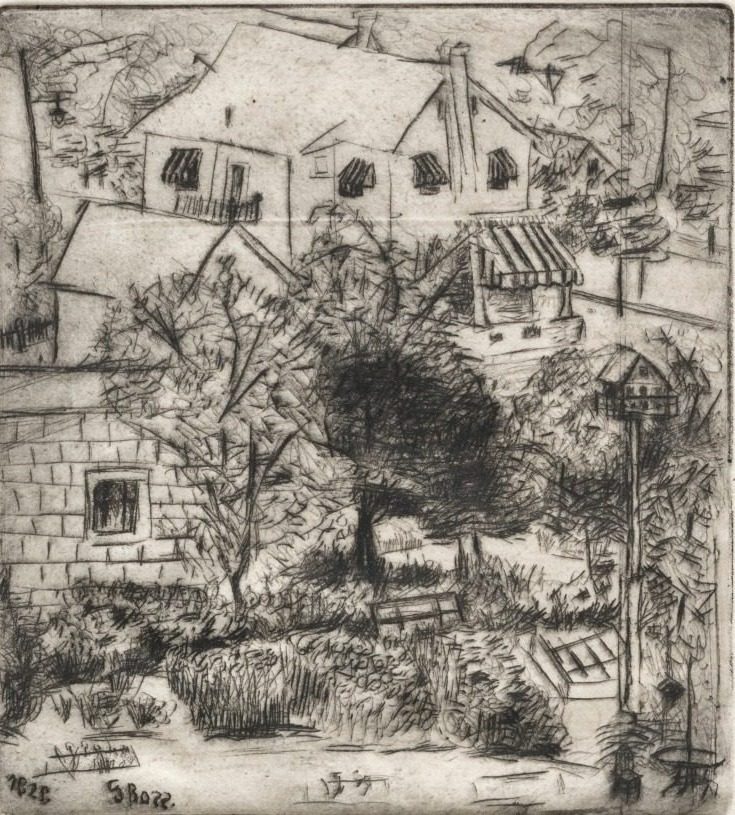 Landscape by Jolán Gross-Bettelheim (American, 1900–1972)