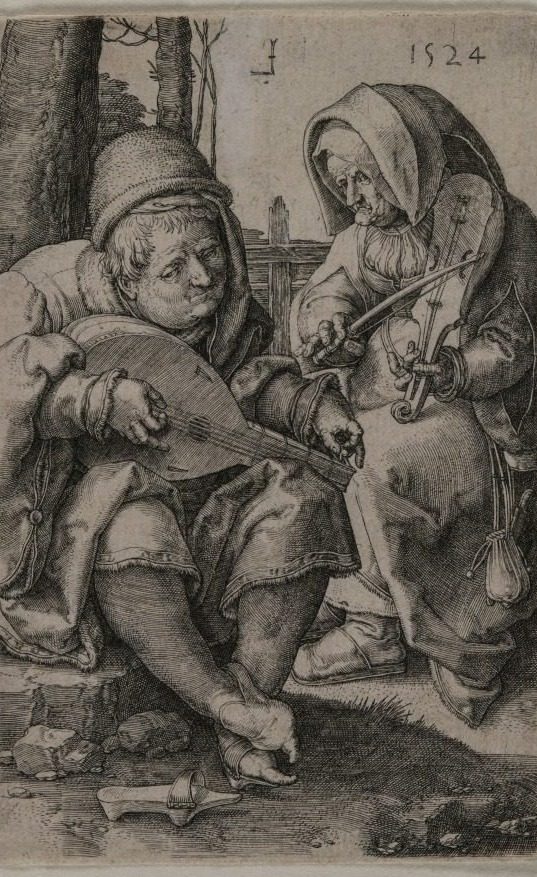 The Musicians by Lucas van Leyden (Netherlandish, 1494–about 1533)