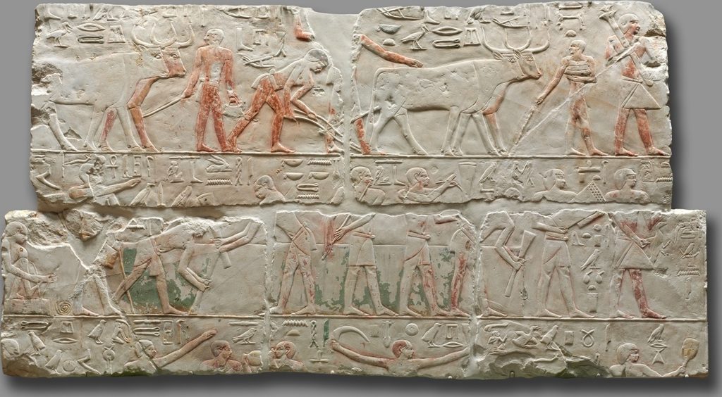 Relief of Agricultural Scenes