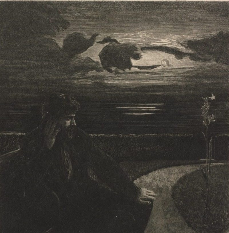 On Death, Part I by Max Klinger (German, 1857–1920)