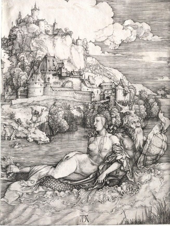 The Sea Monster by Albrecht Dürer (German, 1471–1528)