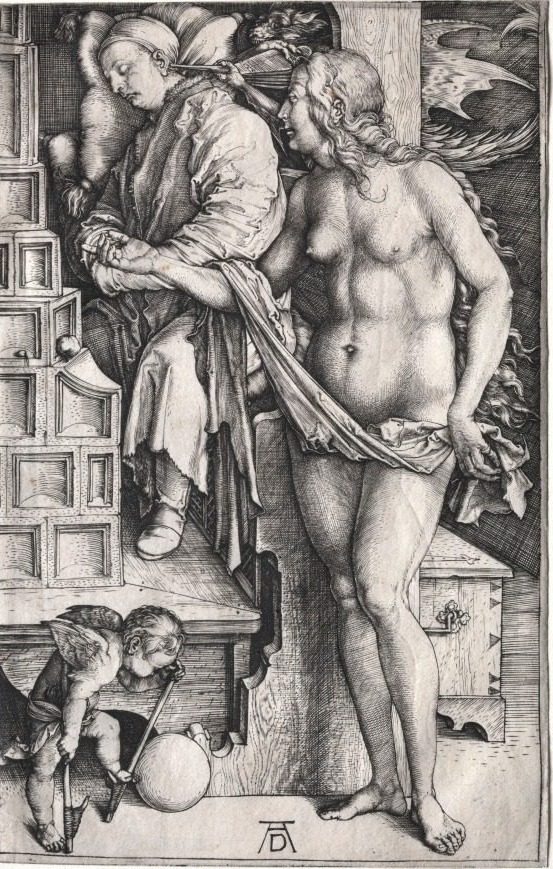 The Dream of the Doctor by Albrecht Dürer (German, 1471–1528)