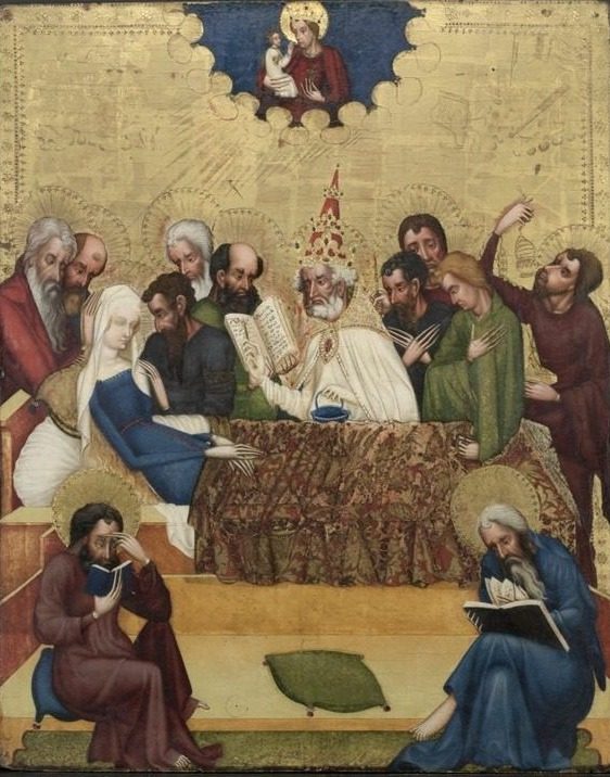 Death of the Virgin by Master of Heiligenkreuz (Austrian)