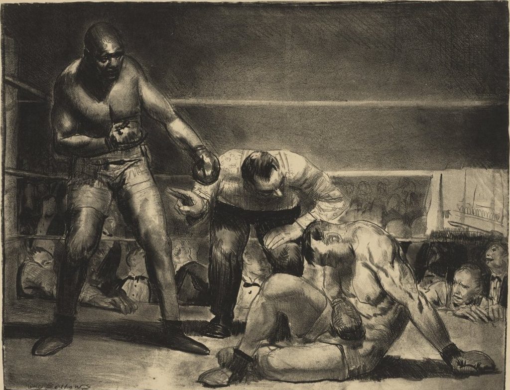 The White Hope by George Bellows (American, 1882–1925)