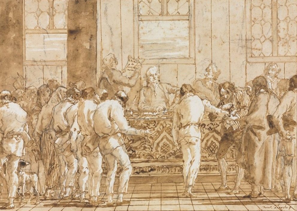 The Trial by Giovanni Domenico Tiepolo (Italian, 1727–1804)