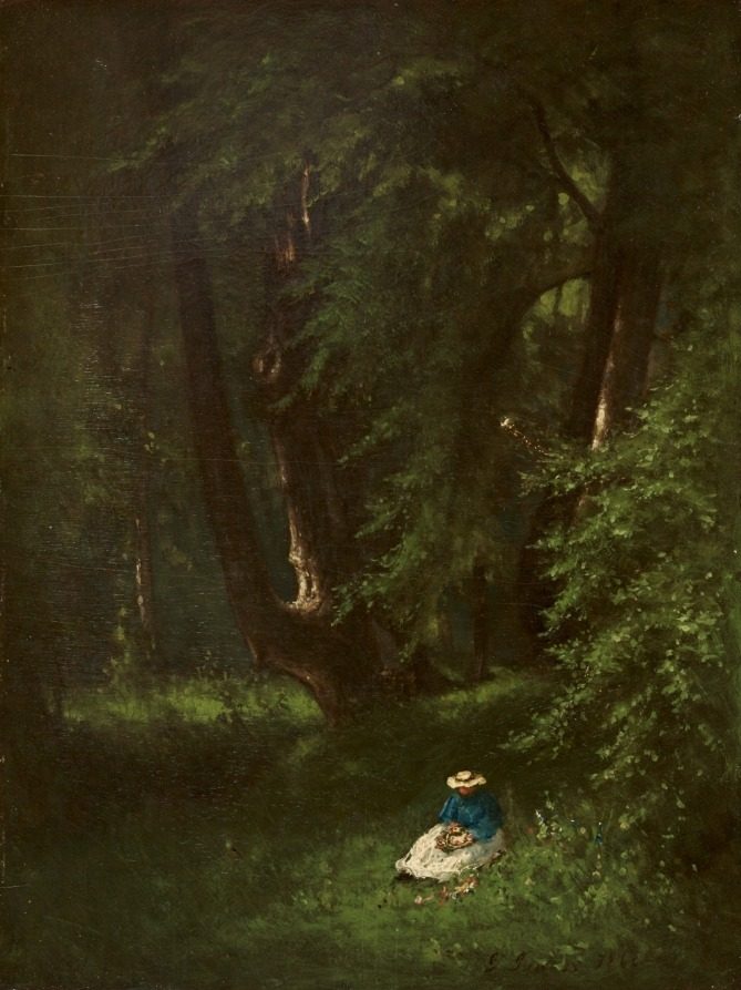 In the Woods by George Inness (American, 1825–1894)