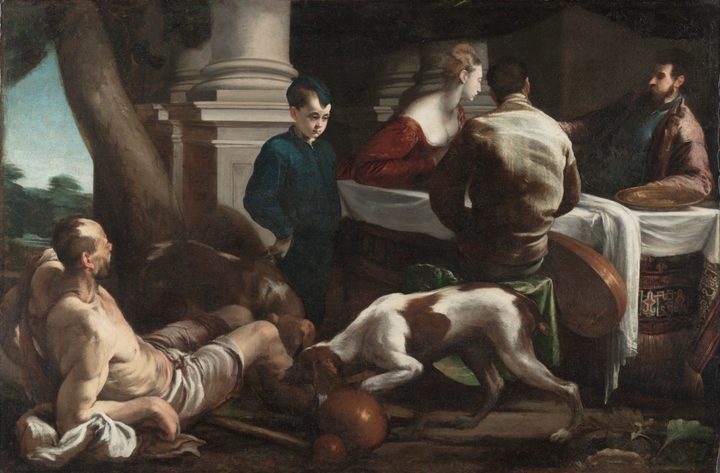 Lazarus and the Rich Man by Jacopo Bassano (Italian, c. 1510–1592)