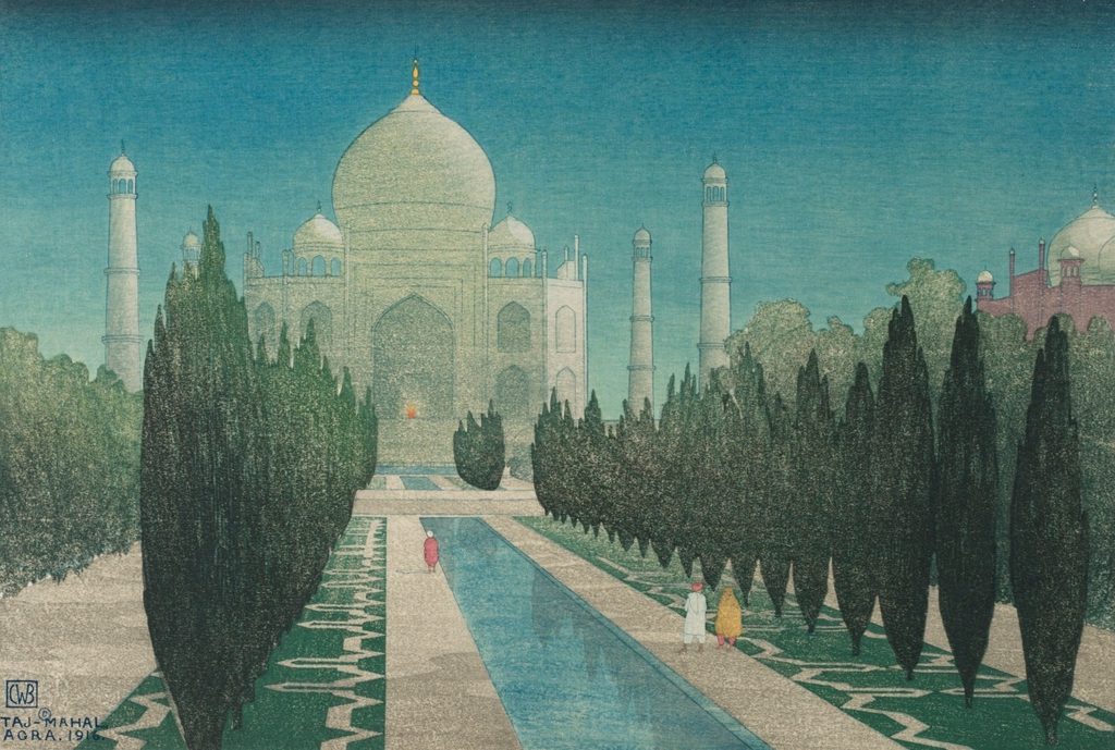 Taj Mahal, Agra by Charles William Bartlett (British, 1860–1940)