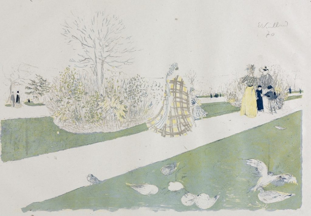 The Tuileries Garden by Édouard Vuillard (French, 1868–1940)