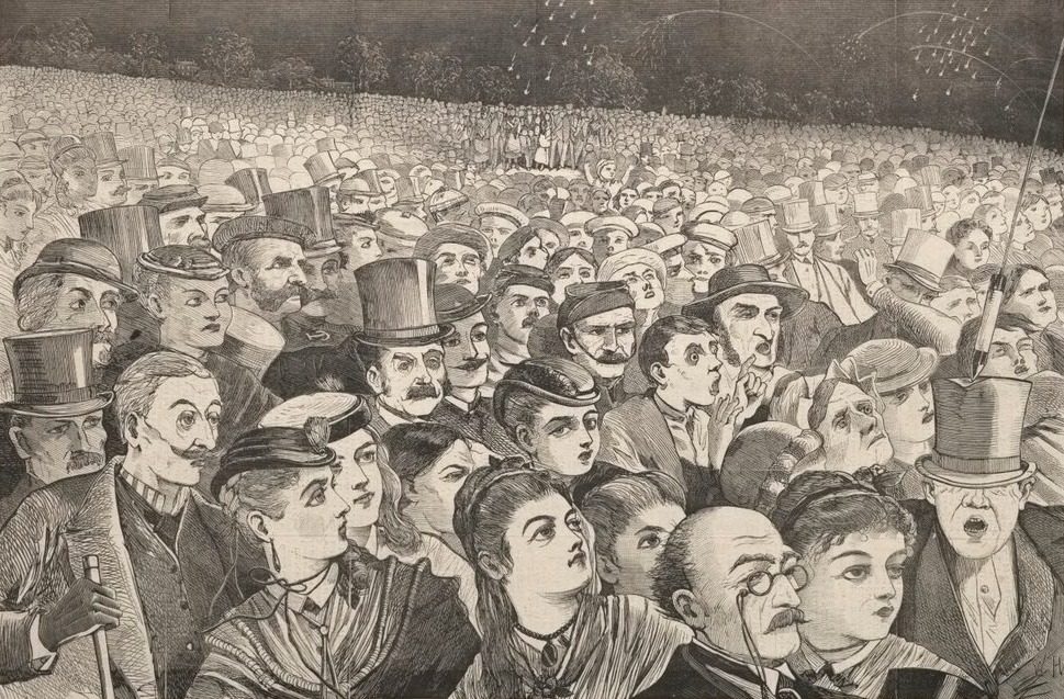 Fire-Works on the Night of the Fourth of July by Winslow Homer (American, 1836–1910)
