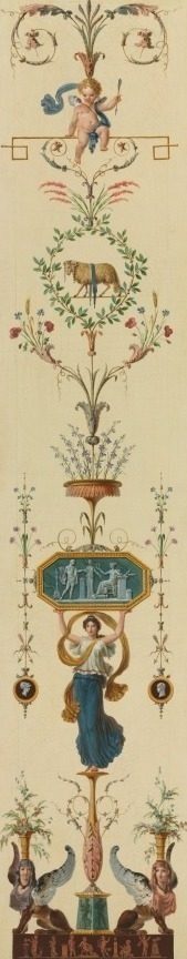 Decorative Panel by Pierre Rousseau (French, 1751–1829)