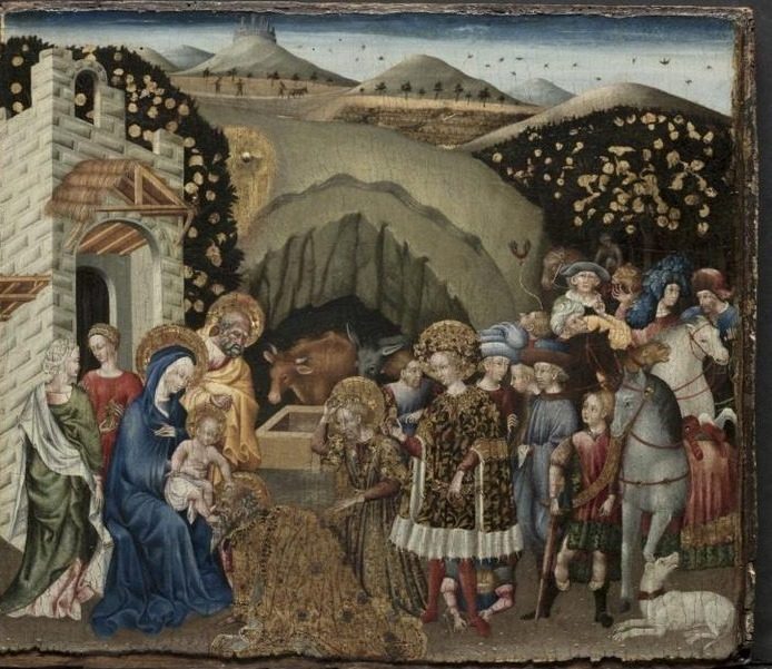 The Adoration of the Magi by Giovanni di Paolo (Italian, c. 1403–1482)