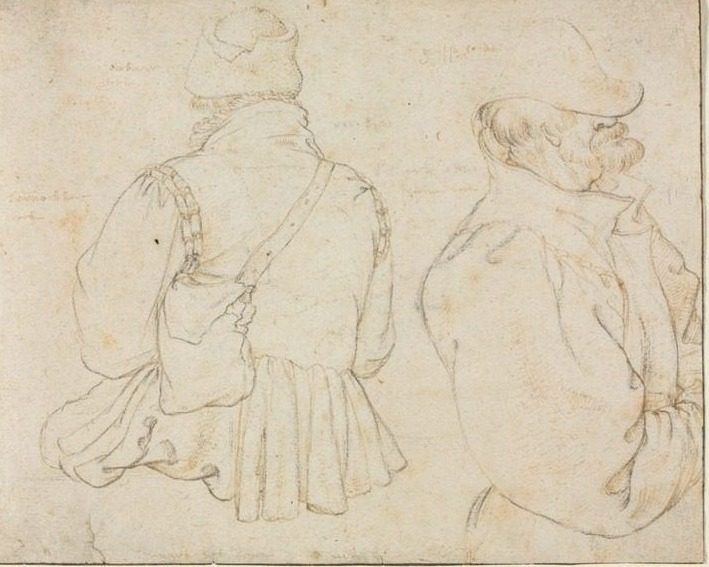 Two Bohemian Peasants in Half-Length by Roelant Savery (Flemish, 1576–1639)