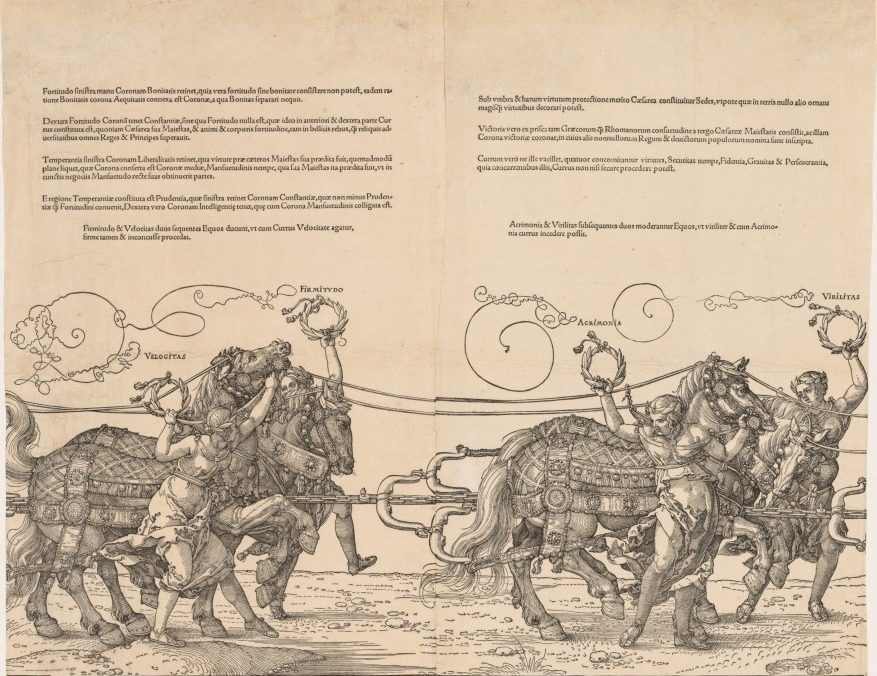 The Great Triumphal Car of Emperor Maximilian by Albrecht Dürer (German, 1471–1528)