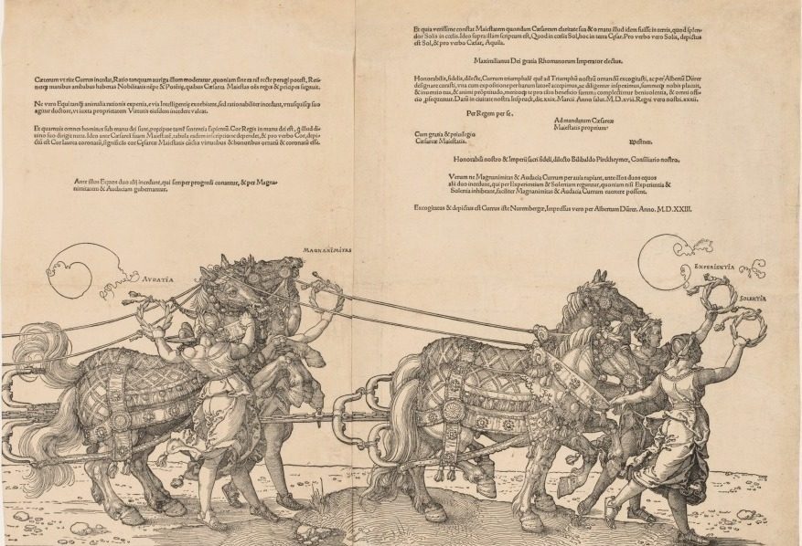 The Great Triumphal Car of Emperor Maximilian by Albrecht Dürer (German, 1471–1528)