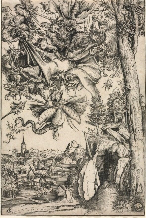 The Temptation of St. Anthony by Lucas Cranach (German, 1472–1553)