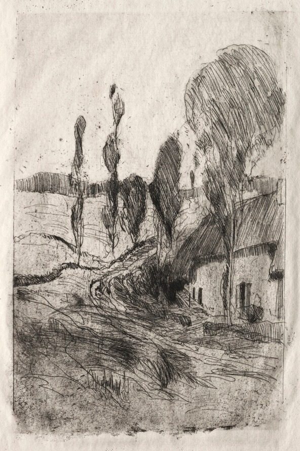 French Landscape by John Henry Twachtman (American, 1853–1902)