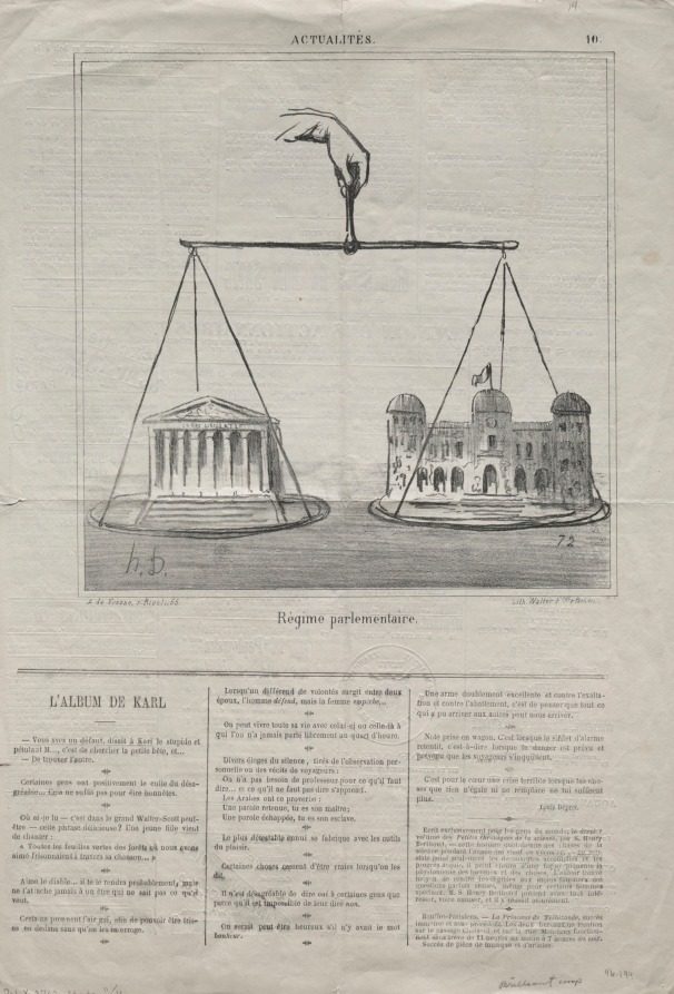 Parliamentary Regime by Honoré Daumier (French, 1808–1879)