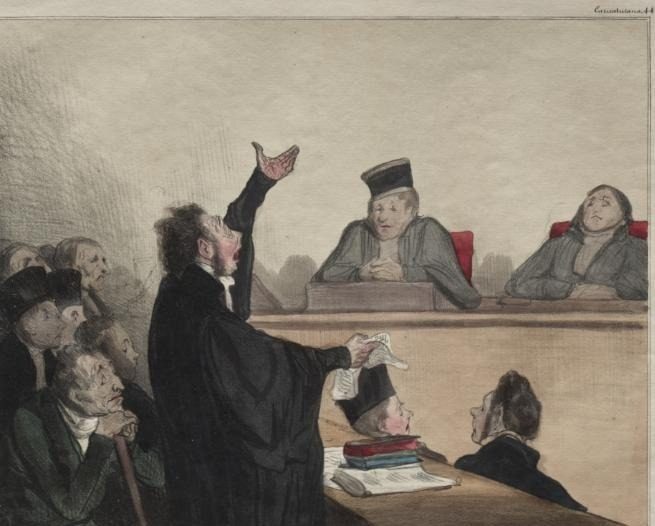 Robert-Macaire, lawyer by Honoré Daumier (French, 1808–1879)