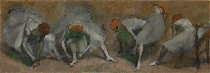 Frieze of Dancers by Edgar Degas (French, 1834–1917)