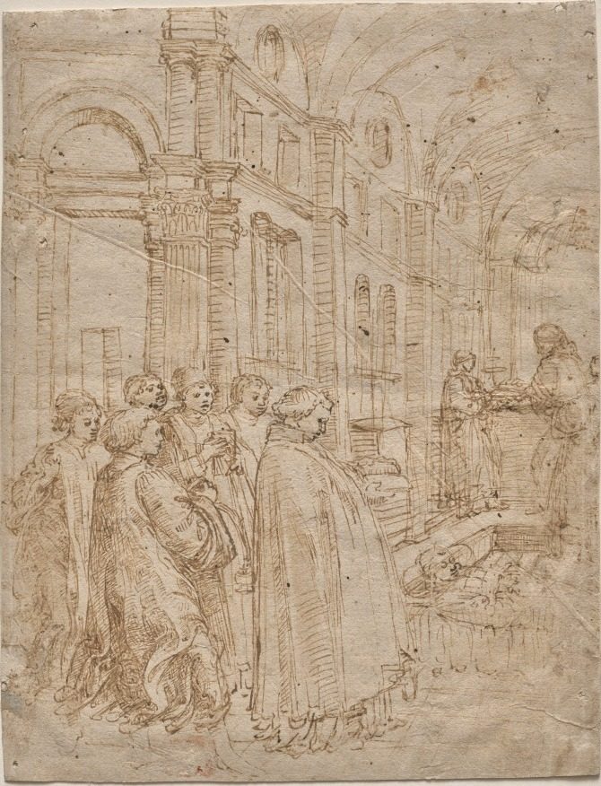 The Funeral of Saint Stephen by Fra Filippo Lippi (Italian, c. 1406–1469)
