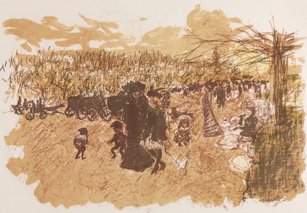Avenue du Bois de Boulogne by Pierre Bonnard (French, 1867–1947)