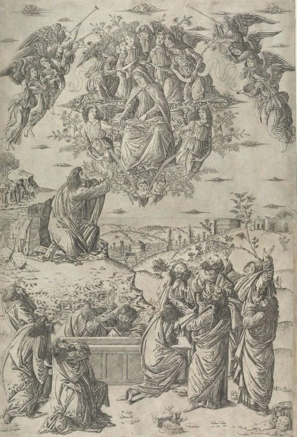 The Assumption of the Virgin by Francesco Rosselli (Italian, 1448-about 1513)