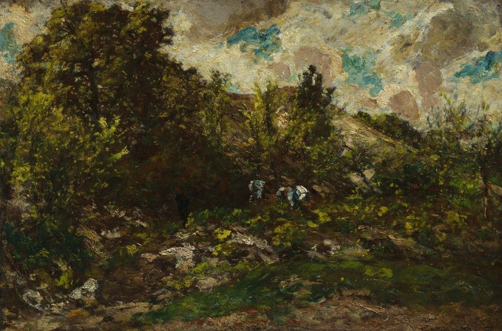 Autumn by Adolphe Monticelli (French, 1824–1886)