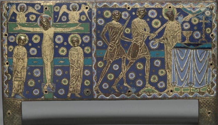 Plaque from a Chasse for Relics of Saint Thomas Becket by Master G. Alpais (French)