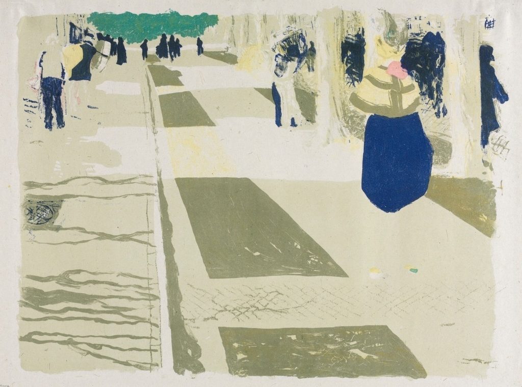 The Avenue by Édouard Vuillard (French, 1868–1940)