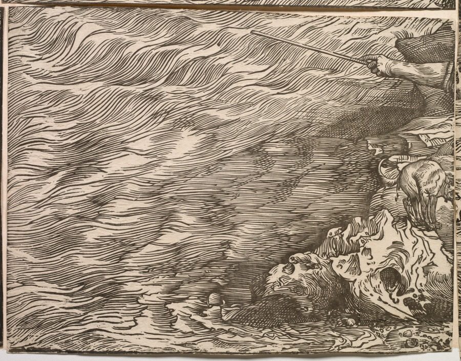 The Submersion of Pharaoh's Army in the Red Sea by Titian (Italian, c. 1488–1576)