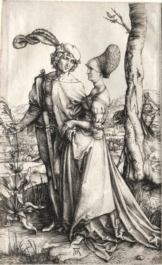 The Promenade by Albrecht Dürer (German, 1471–1528)