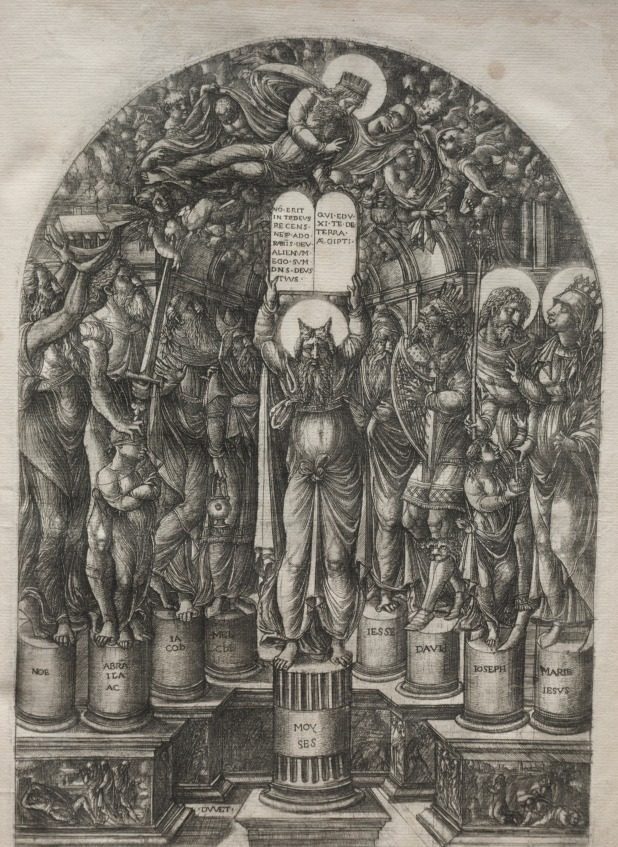 Moses Surrounded by the Patriarchs by Jean Duvet (French, 1485–1561)