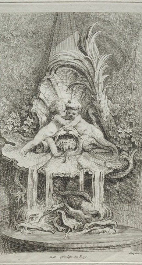 Book of Fountains:  No. 3 by Gabriel Huquier (French, 1695–1772)